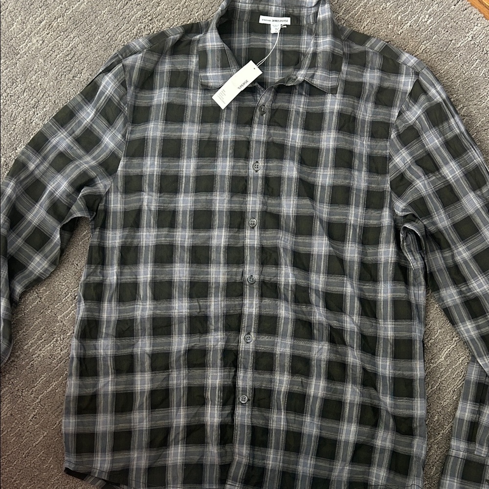 James Perse Bottom Down Shirt